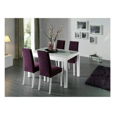 COMEDOR HOGARYSPACIOS MINIMALISTA 4 SILLAS VIOLETA MERCIEL
