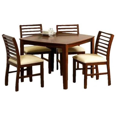 COMEDOR HOGARYSPACIOS FARMHOUSE 4 SILLAS BEIGE METZ