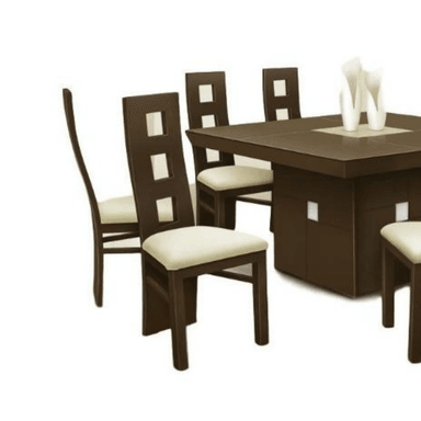 COMEDOR + 8 SILLAS ROSA - 2