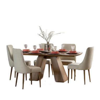 COMEDOR + 6 SILLAS SICILIA