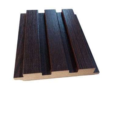 PANEL DECONFORT FORTEZA WALL MDF 280 X 12 CM WENGUE 6 PIEZAS