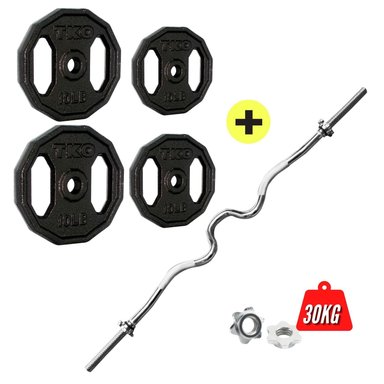 BARRA XTREME SPORT W+30KG DISCOS COMBO