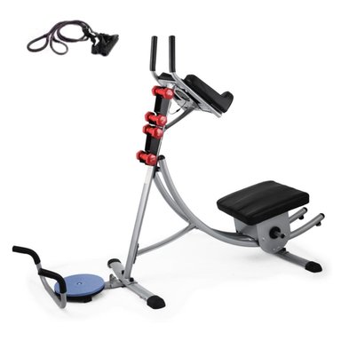 BANCA ABDOMINALES FULL XTREME POWER CON DISCO + PESAS - 2
