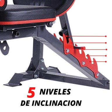 BANCA XTREME SPORT EJERCICIOS IRON GYM CON SOPORTE ULTITRAINER - 2