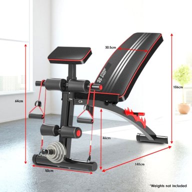BANCA XTREME SPORT FORTE GYM CON LIGAS MULTIFUNCIÓN - 2