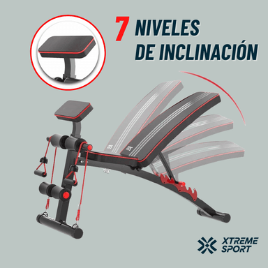 BANCA XTREME SPORT FORTE GYM CON LIGAS MULTIFUNCIÓN - 3