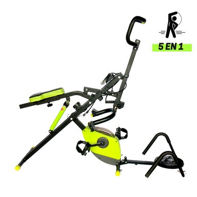 MÁQUINA ABDOMINAL XTREME SPORT REVOLUTION 5 EN 1 MÁQUINA CARDIO