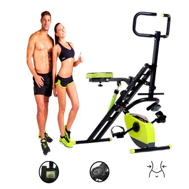 MÁQUINA ABDOMINAL XTREME SPORT POWER EVOLUTION PRO 2 EN 1 MULTITRAINER
