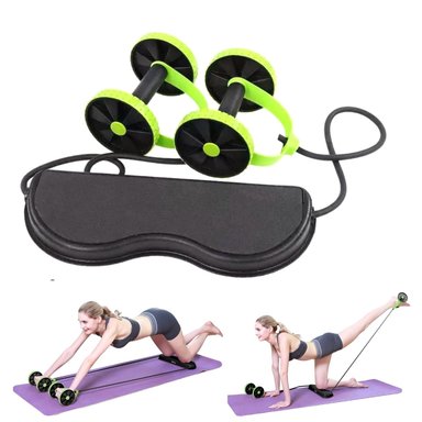 LIGAS XTREME SPORT VERDE RESISTENCIA ROLLER CON STEP MULTITRAINER