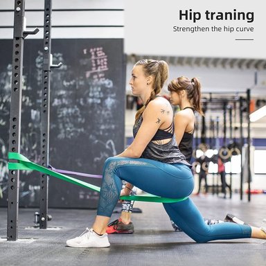 BANDAS ELÁSTICAS XTREME SPORT BANDAS ELASTICAS LARGAS MUSCULACIÓN SET 5 UNIDADES - 4