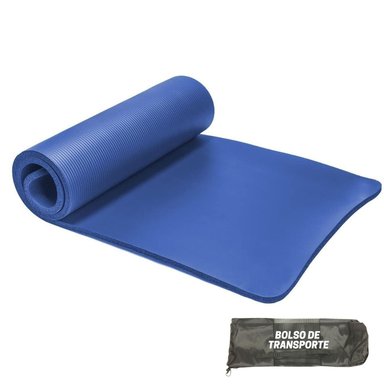MAT DE YOGA FITNESS DE 15 MM EXTRA GRUESO+ BOLSA