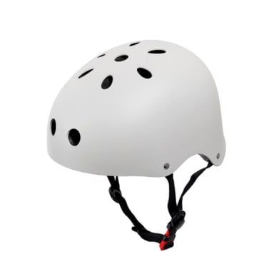 CASCO DE SEGURIDAD PARA CICLISMO GRADUABLE M_BLANCO - 1