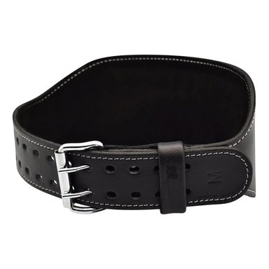 CINTURÓN XTREME SPORT NEGRO CUERO LEVANTAMIENTO PESAS