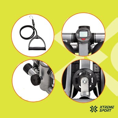 MINI ELÍPTICA XTREME SPORT ESCALADORA PIERNAS MAQUINA PIERNAS - 4