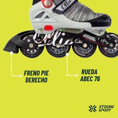 PATINES OLLIE LINEALES DEL 38 AL 41 GRADUABLE - 4