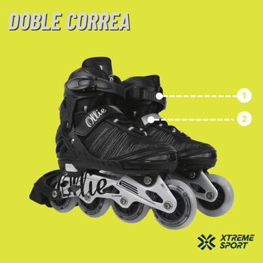 PATINES LINEALES ROLLER 34 AL 37 GRADUABLE - 2