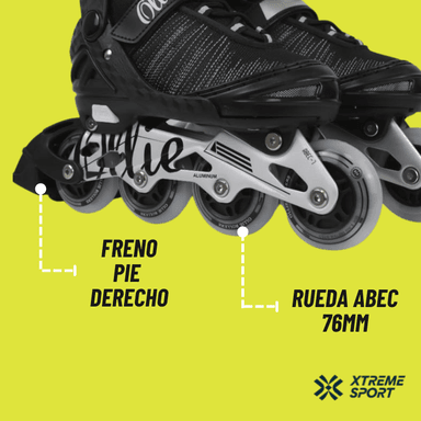PATINES LINEALES ROLLER 34 AL 37 GRADUABLE - 4