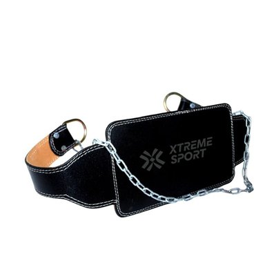 CORREA CINTURÓN XTREME SPORT LASTRE CUERO NEGRO LEVANTAMIENTO PESAS