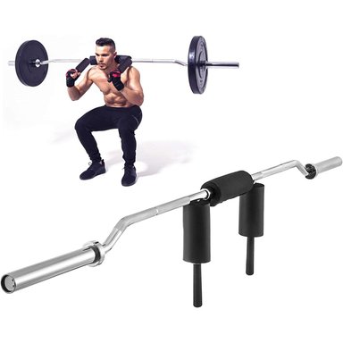 BARRA OLÍMPICA XTREME SPORT ACERO BARRA OLIMPICA SENTADILLAS SEGURIDAD CURVADA