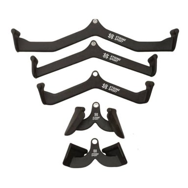 SET AGARRES XTREME SPORT POLEA LAT ERGONOMICOS GIMNASIO