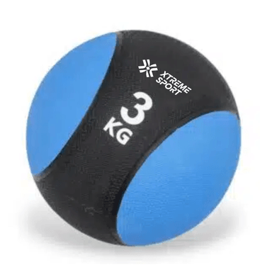 PELOTA XTREME SPORT 3KG BALÓN MEDICINAL CON REBOTE