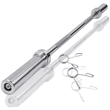 BARRA OLÍMPICA XTREME SPORT ACERO RECTA 120 CM + SEGUROS