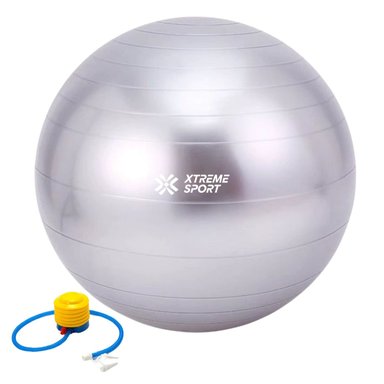 PELOTA BOBATH YOGA Y PILATES DE 55 CM + INFLADOR