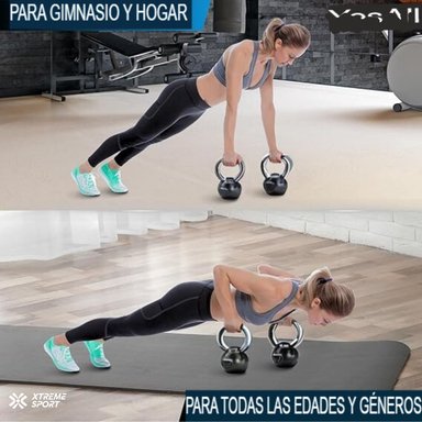 PESA RUSA KETTLEBELL 6 KG XTREME - 5
