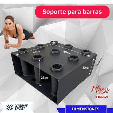 RACK PARA BARRAS OLIMPICAS XTREME SPORT - 2