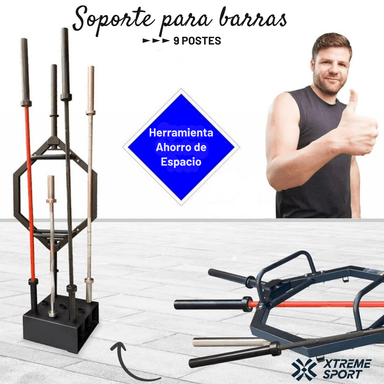 RACK PARA BARRAS OLIMPICAS XTREME SPORT - 4