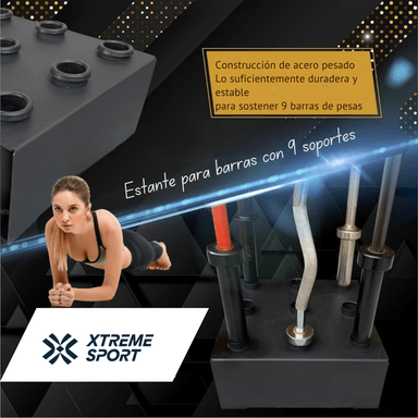 RACK PARA BARRAS OLIMPICAS XTREME SPORT - 5