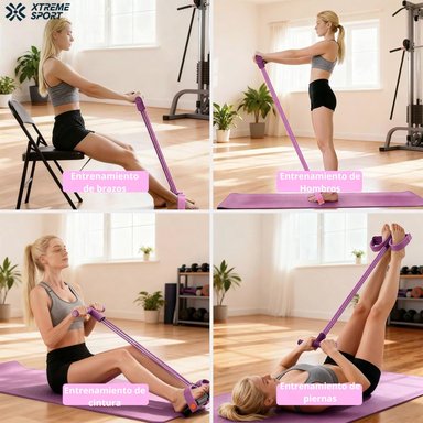 LIGAS DE TENSION MULTIFUNCION X 6 TUBOS ABDOMINALES - 4