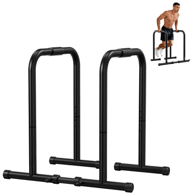 BARRAS PARALELAS AJUSTABLES DE ACERO REFORZADO ESTACIÓN DE FONDOS MULTIFUNCIONAL