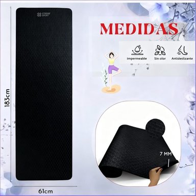 COMBO PILATES PRO 6 EN 1 PELOTA+BANDAS+MAT+ARO+ROLLER+CALCETINES ANTIDESLIZANTES - 2