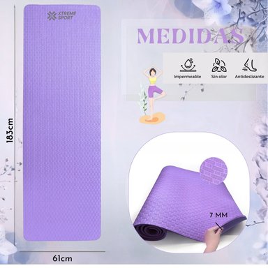 COMBO PILATES PRO 6 EN 1 PELOTA+BANDAS+MAT+ARO+ROLLER+CALCETINES ANTIDESLIZANTES - 2