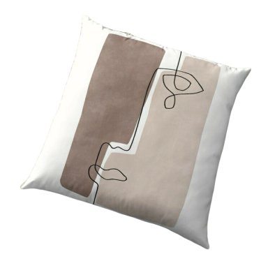 COJIN ZARA ALMOHADAS ROSTRO LLORANDO BLANCO