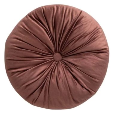 COJIN ZARA ALMOHADAS.PE 40X40CM VINO REDONDO DECORATIVO