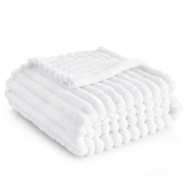 MANTA ZARA ALMOHADAS.PE BLANCO