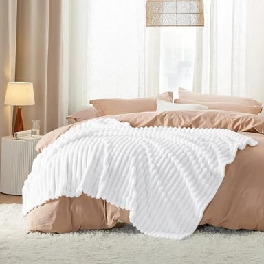 MANTA ZARA ALMOHADAS.PE BLANCO - 3