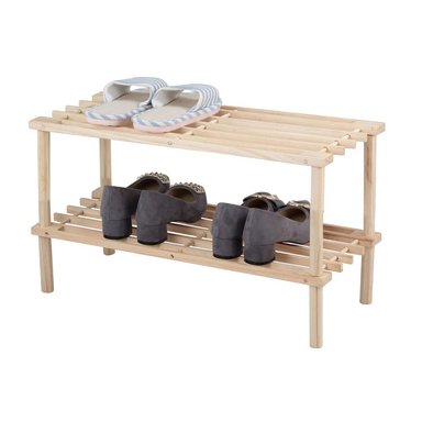 ZAPATERO CEDRO DOS NIVELES ESTILO NORDICO - 2