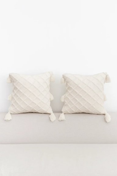 PACK 2 COJINES DECORATIVOS ÉLITE ROMBO 40X40 – ZALMOHADAS