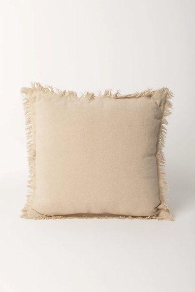 COJÍN TIERRA SERENA 40X40 CM – ESTILO BOHO ARENA Y CARTÓN ZALMOHADAS