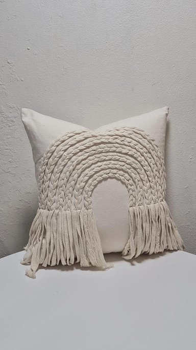 COJÍN TRENZAS XL – ESTILO BOHEMIO 45X45 ZALMOHADAS
