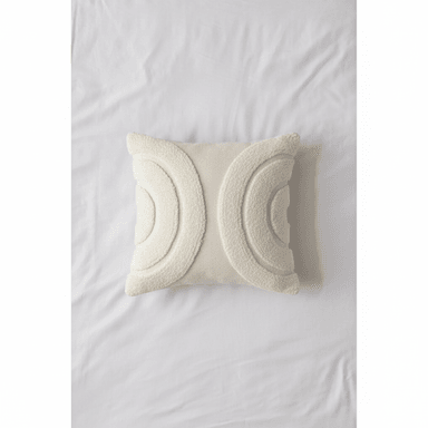 COJÍN ARCOÍRIS NÓRDICO EN COLOR PERLA 50X50CM ZALMOHADAS