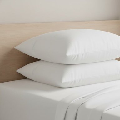 SET X 2 FUNDAS DE ALMOHADA BLANCO 70 X 50 CM FREE HOME - 1