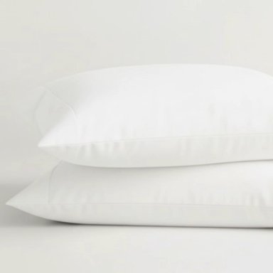 SET X 2 FUNDAS DE ALMOHADA BLANCO 70 X 50 CM FREE HOME - 2