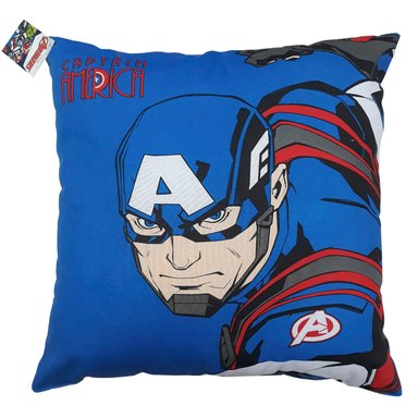 COJIN AVENGERS CAP 40 X 40 CM