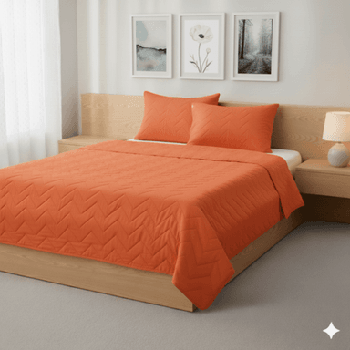 QUILT FREE HOME 2 PLAZAS ALGODÓN LACRE C/FUNDA SHAM 132H