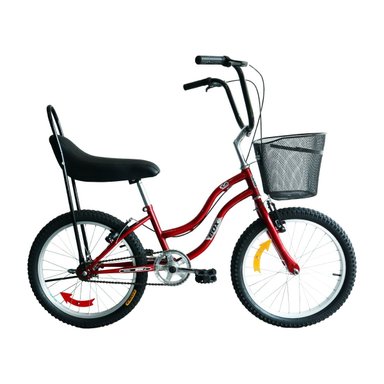 BICICLETA BOX MODELO HI RISER ARO 20 - ROJO