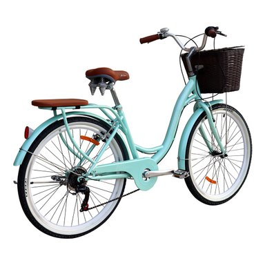 BICICLETA BOX VINTAGE AROS 26 CON SHIMANO - VERDE - 3